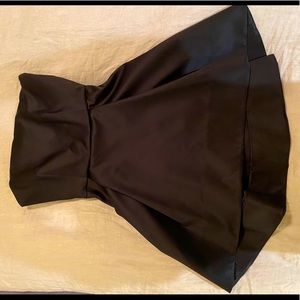 Rachel Zoe Satin Mini Strapless Dress